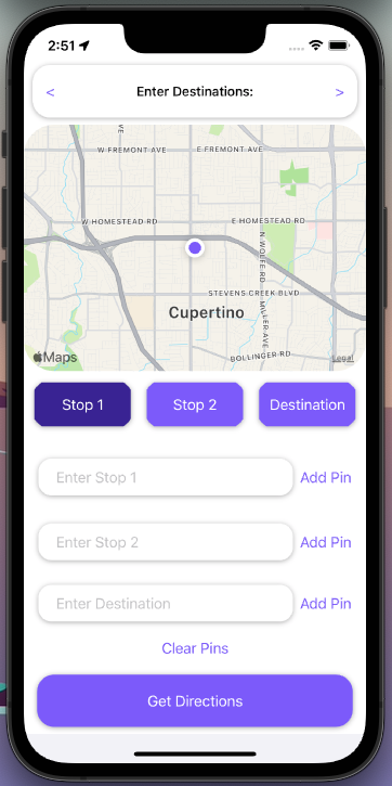GitHub - wrimicha/RouteFinder: This app allows users to enter in ...