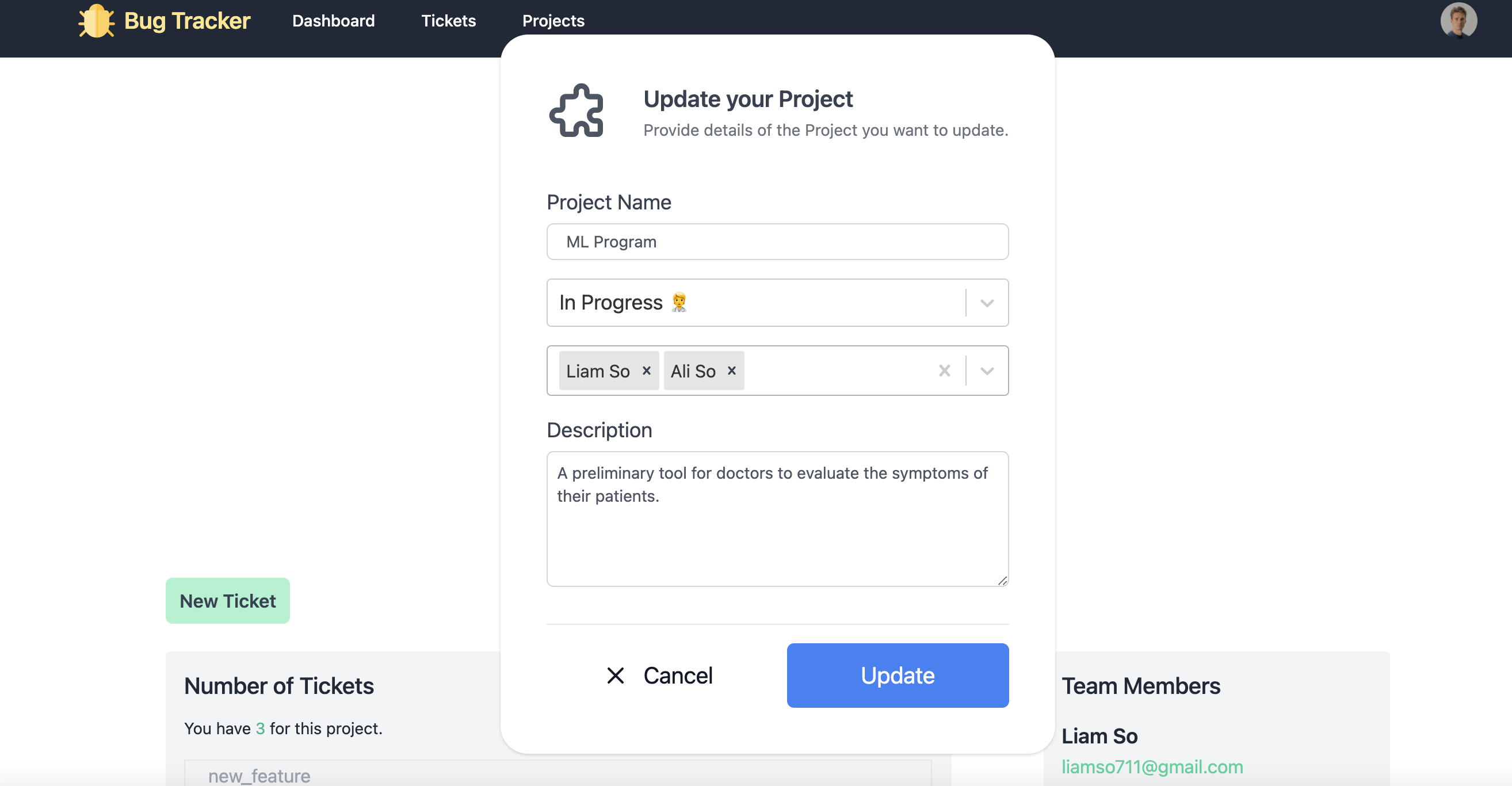 GitHub - Liam-So/bug_tracker: Bug Tracker Application
