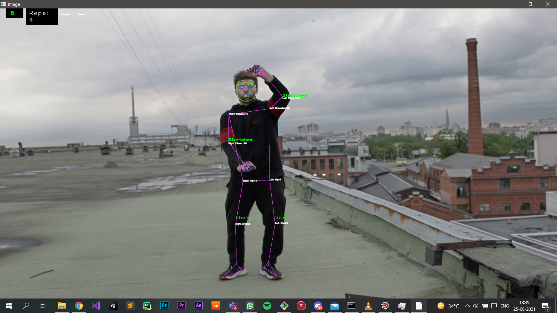 GitHub - ShaswatPanda/Pose-Detection---Python: Face, Hand, and Pose ...
