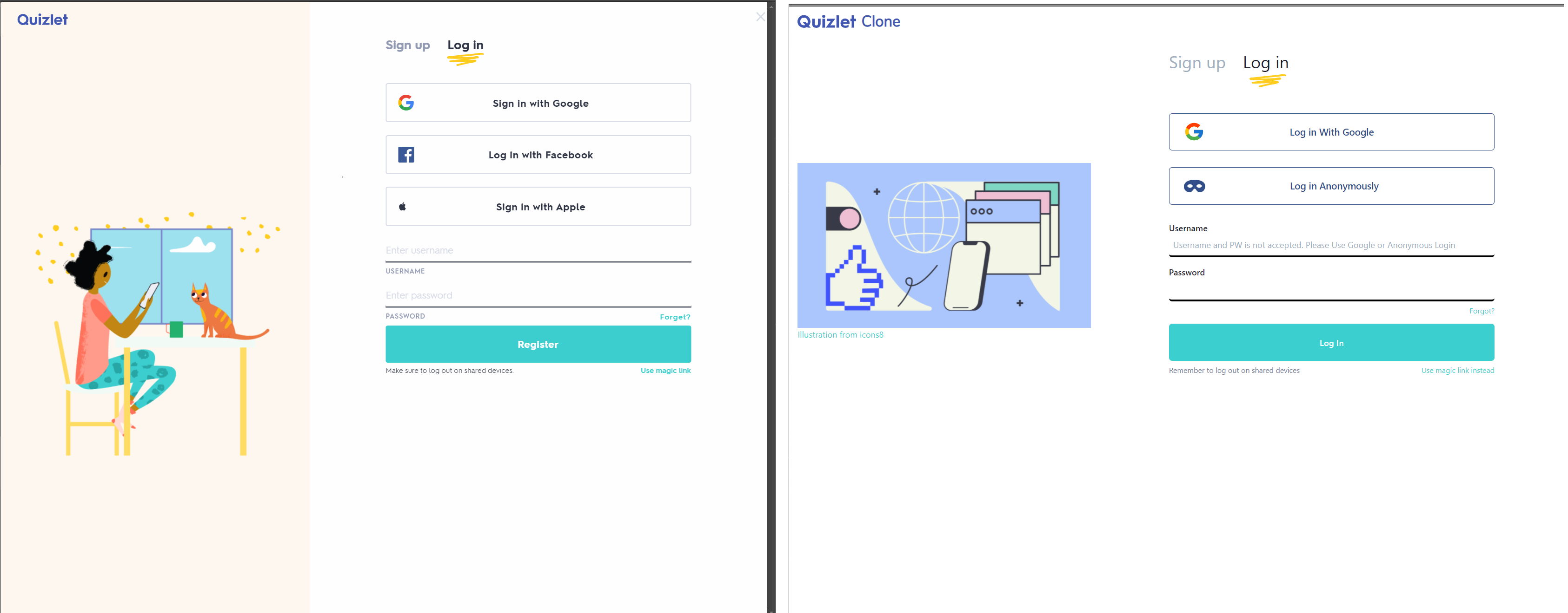 GitHub TinyEggRoll/quizlet_clone
