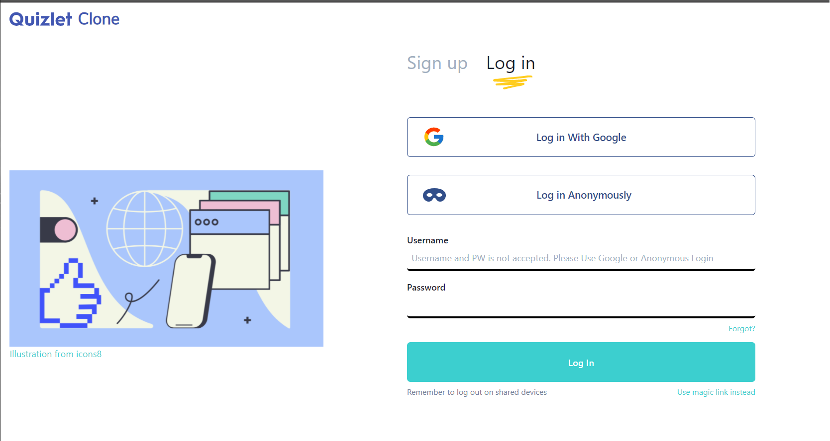 GitHub TinyEggRoll/quizlet_clone