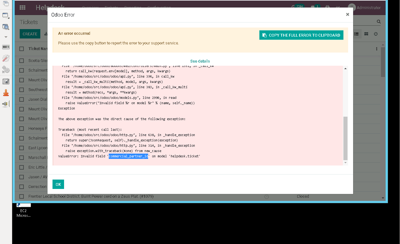 Ticket Is Not Creating In Odoo Sh Issue 61303 Odoo Odoo Github Ticket Is Not Creating In Odoo Sh Issue 61303 Odoo Odoo Github
