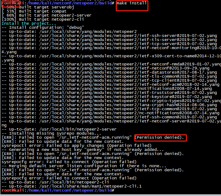 ./netopeer2-server -d ? Module "ietf-netconf" feature "writable-running ...