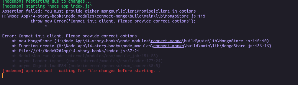 Error with ES6 · Issue #423 · jdesboeufs/connect-mongo · GitHub