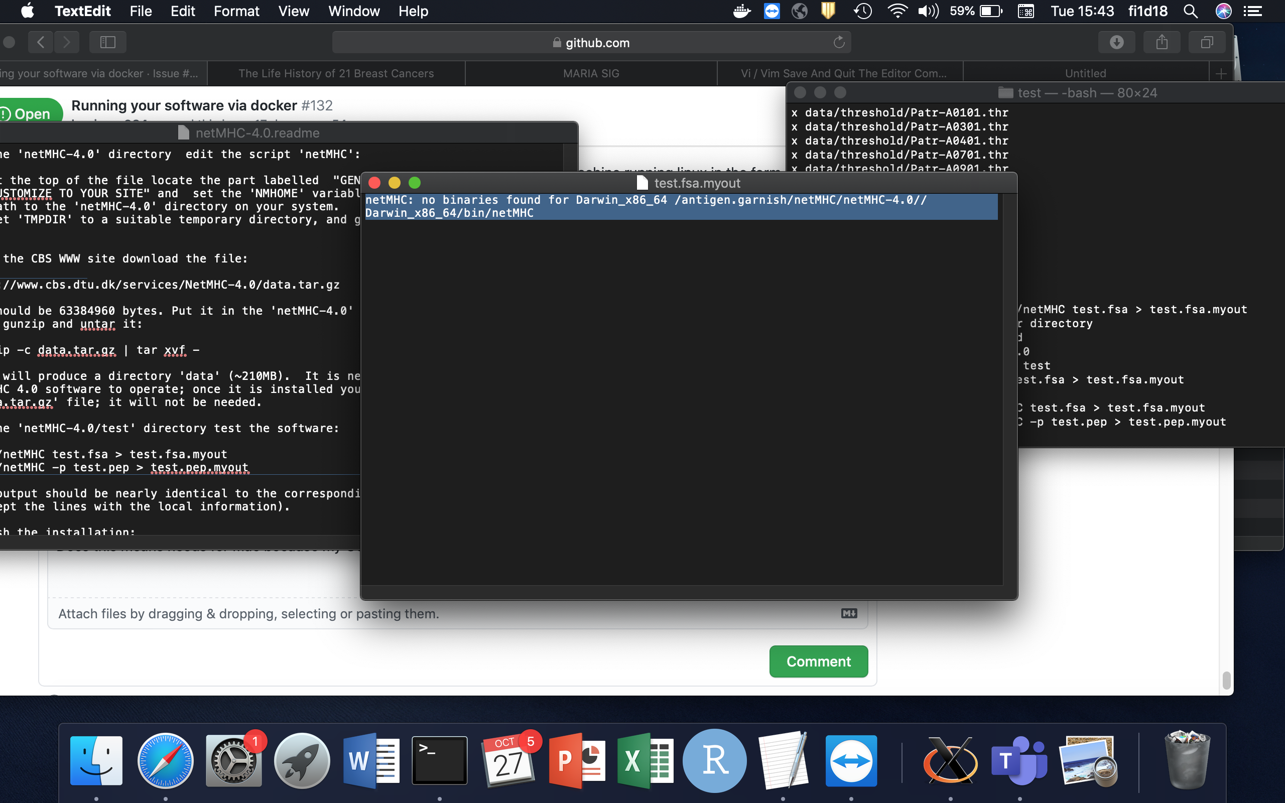 Running your software via docker · Issue 132 · andrewrech/antigen
