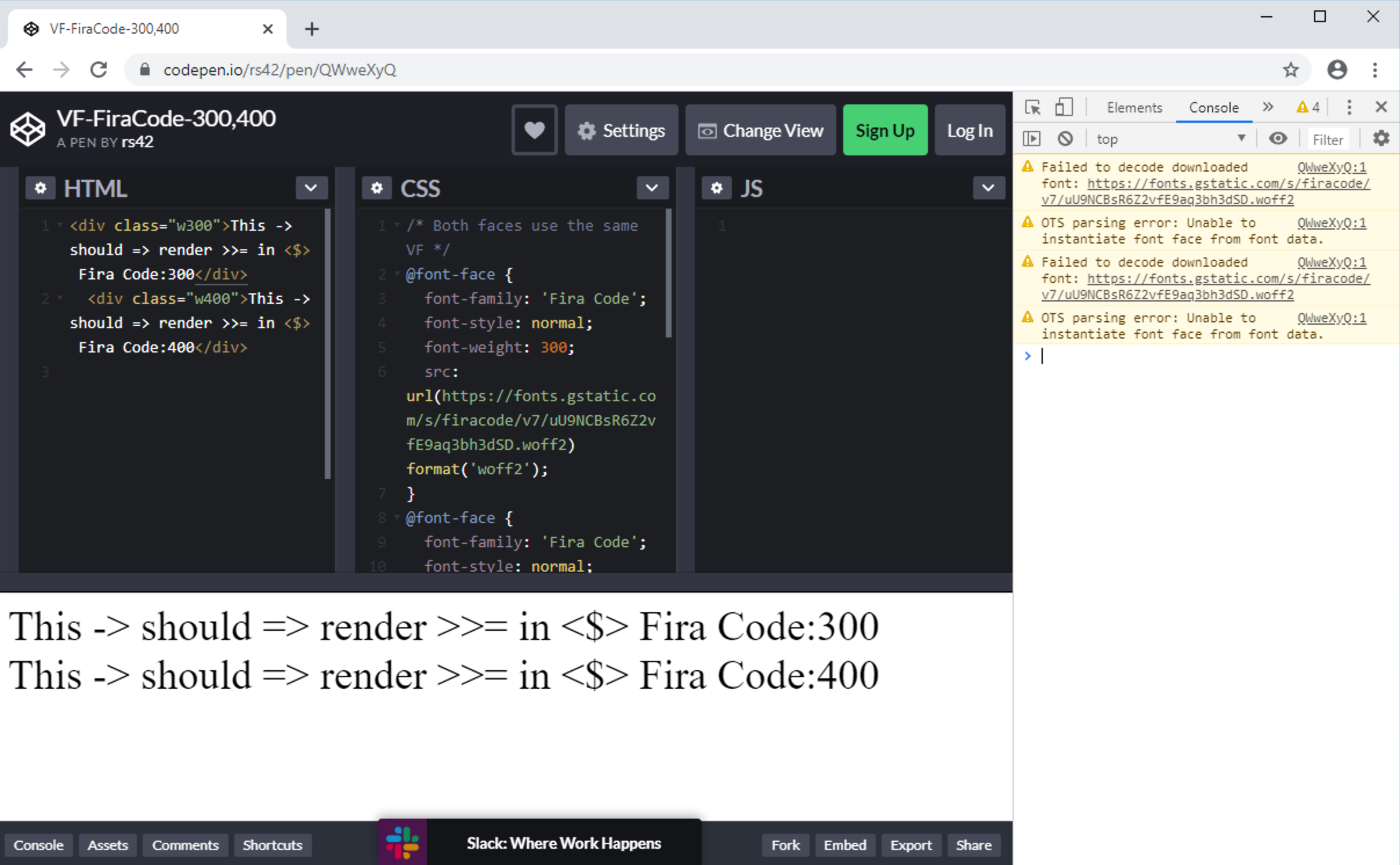 Fira Code does not download on Chrome 79.x on Windows only · Issue ...