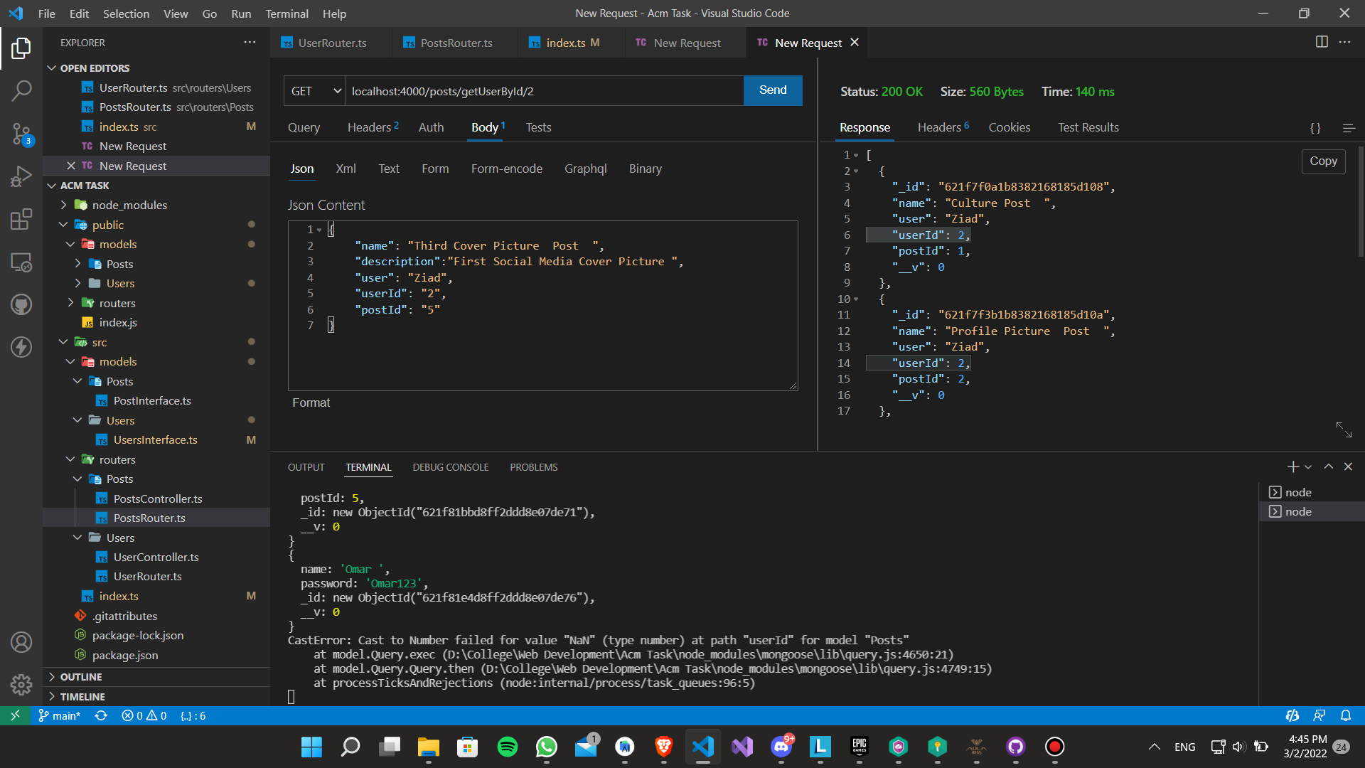 GitHub - ahmedmaged3k1/Social-Media-Server: Social Media backend using ...
