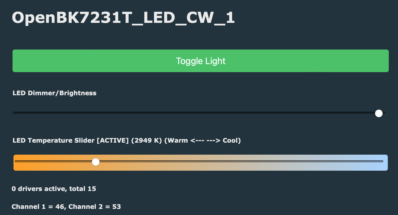 Calibrate white balance - PWM limiter · Issue #454 · openshwprojects ...