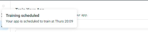 [URGENT] Training scheduled for the app · Issue #2502 · wit-ai/wit · GitHub