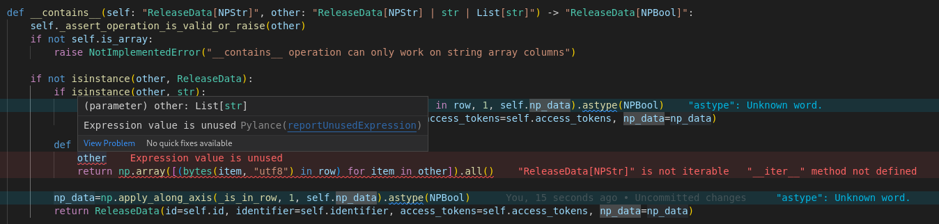 Pyright forgets that a type has gotten narrowd · Issue #3594 ...