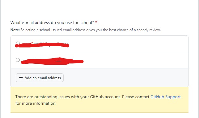 outstanding issues with my GitHub account. · community · Discussion ...