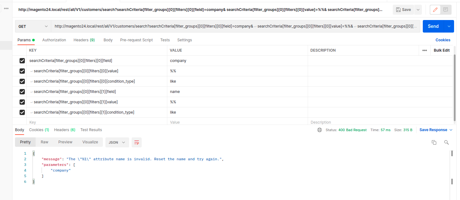 Cannot get correct response from API use OR condition · Issue #12899 ...