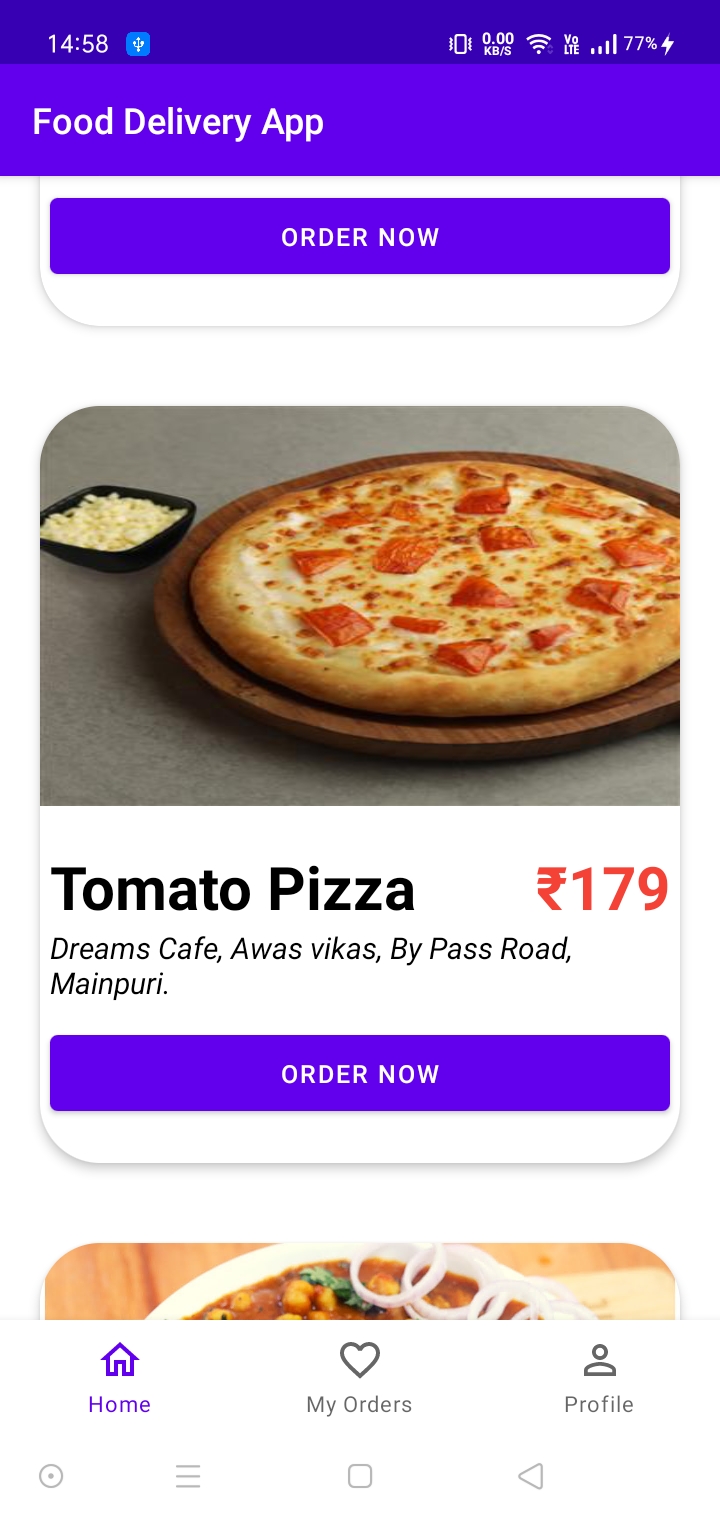 GitHub - ShubhamShakya/Food-Delivery-App