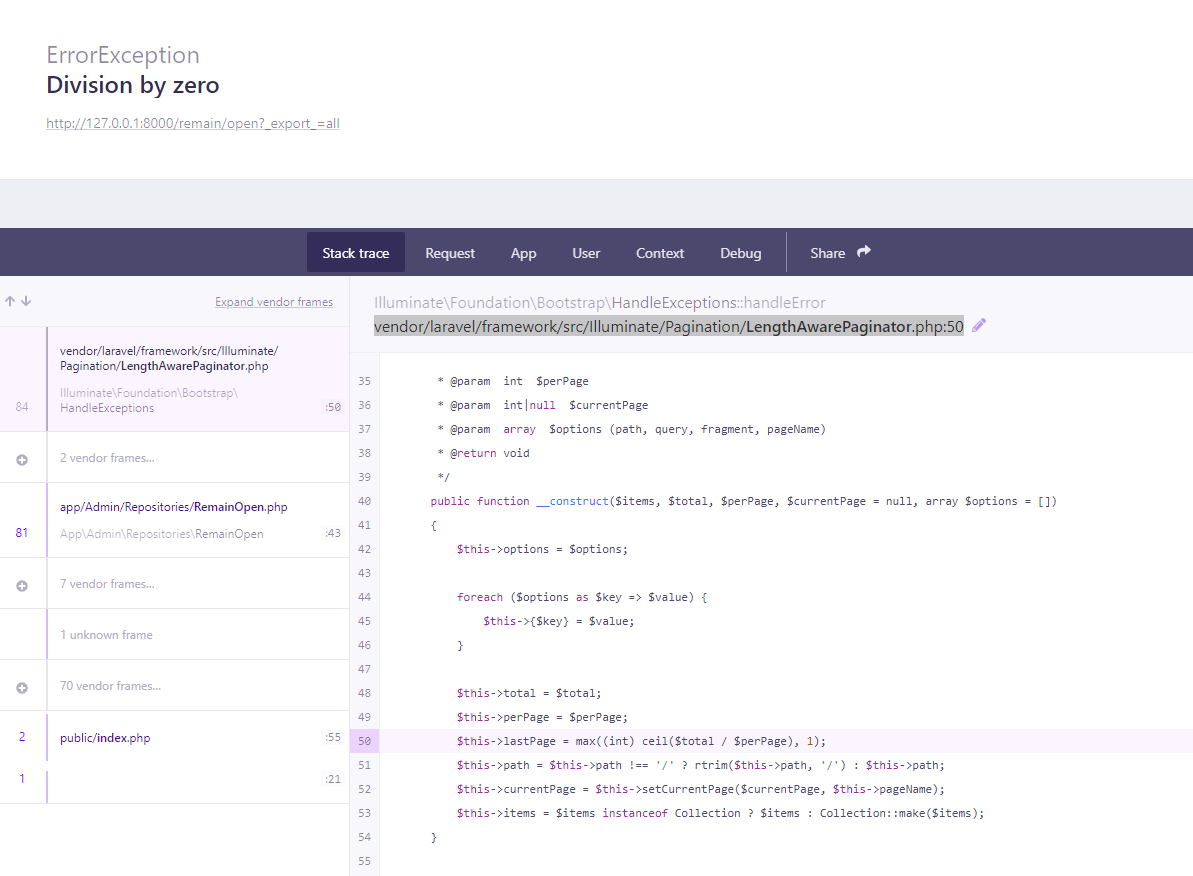 表格使用自定义数据源导出报错 · Issue #481 · jqhph/dcat-admin · GitHub