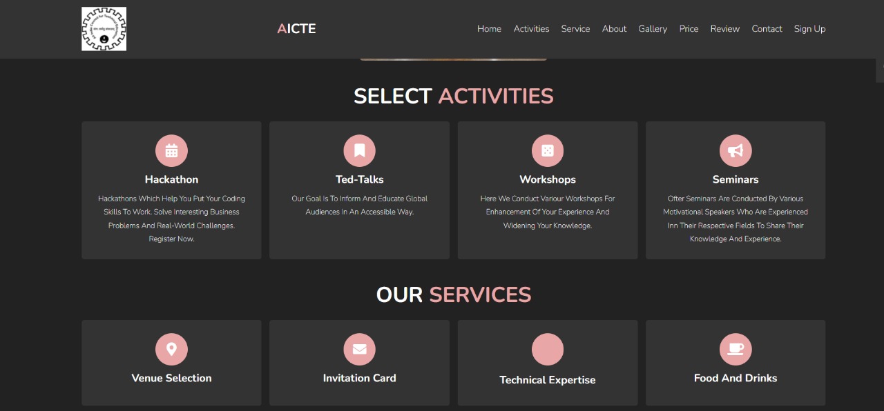 GitHub - Pranjal10052000/AICTE-event-management-system