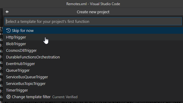 Can't see templates when I try to create a new project · Issue #1834 ...