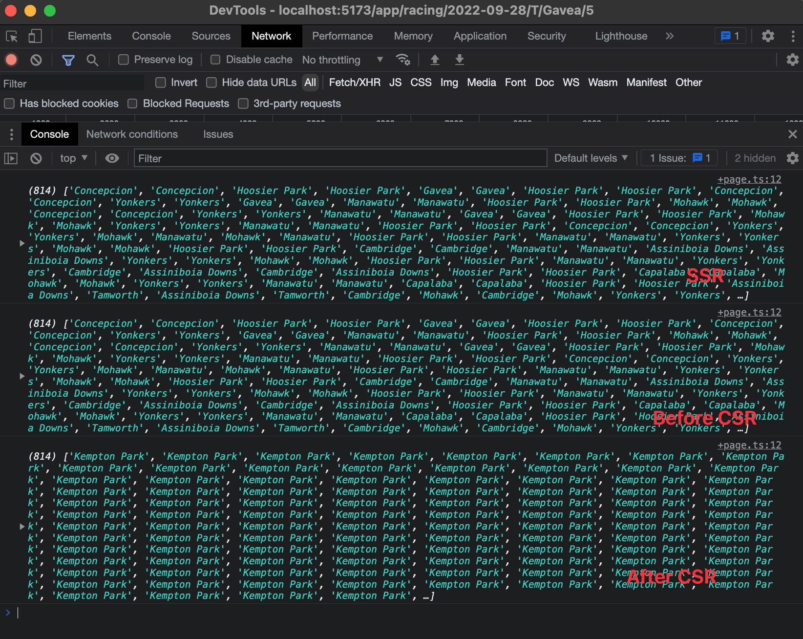 Querying in nested route cases mutation of attributes in parent store ...