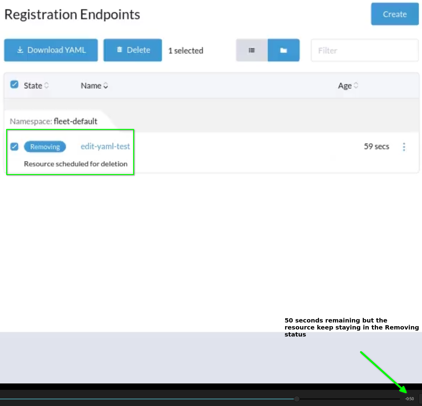 Cypress timeout too short when resource is deleted · Issue 571 · rancher/elemental · GitHub