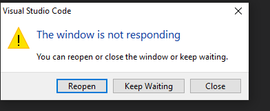 slow startup and not responsive · Issue #131978 · microsoft/vscode · GitHub