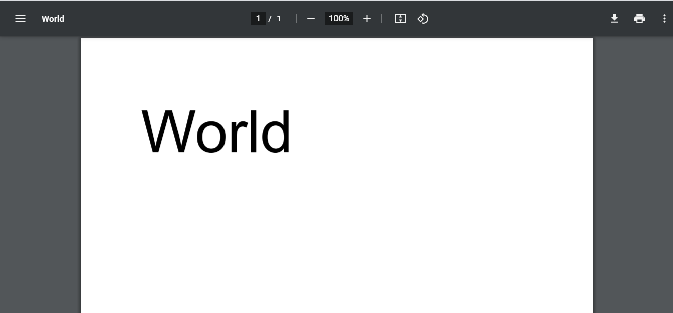 world