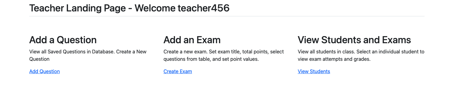 GitHub - Living-Legends/Test-taking-Website