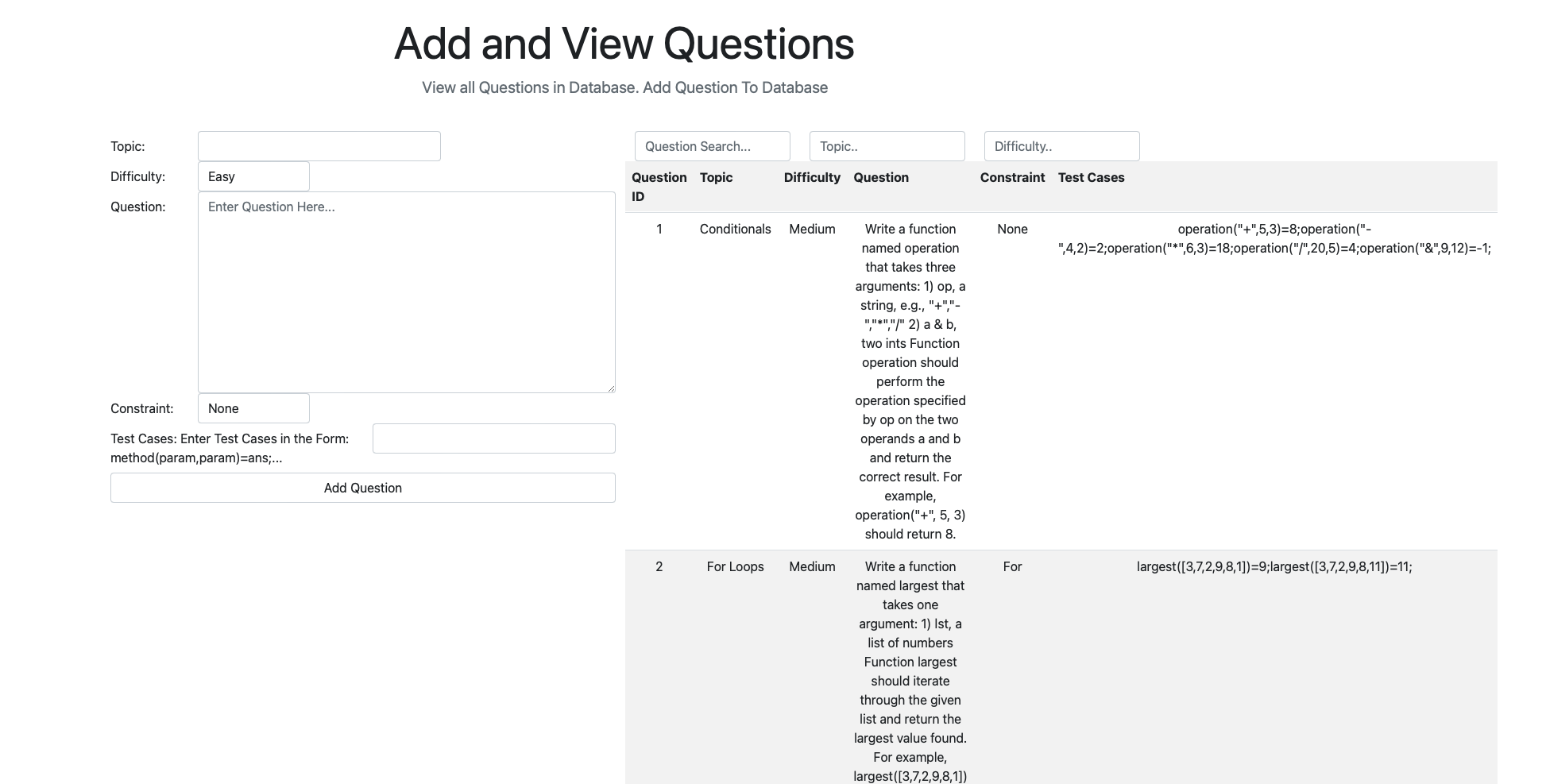 GitHub - Living-Legends/Test-taking-Website