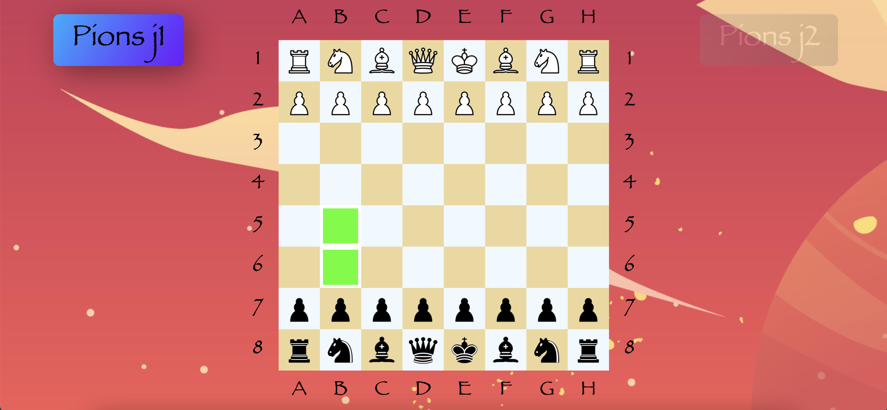 GitHub dylantrepos/chessgame JavaScript Vanilla chess game for two