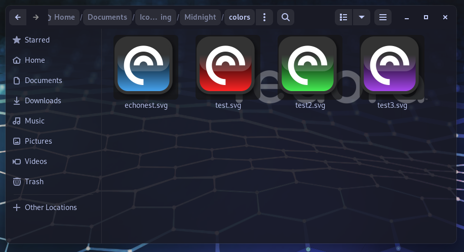 GitHub - SethStormR/Midnight: Midnight icon theme for Gnome, XFCE and ...