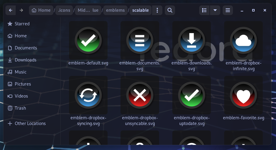 GitHub - SethStormR/Midnight: Midnight icon theme for Gnome, XFCE and ...