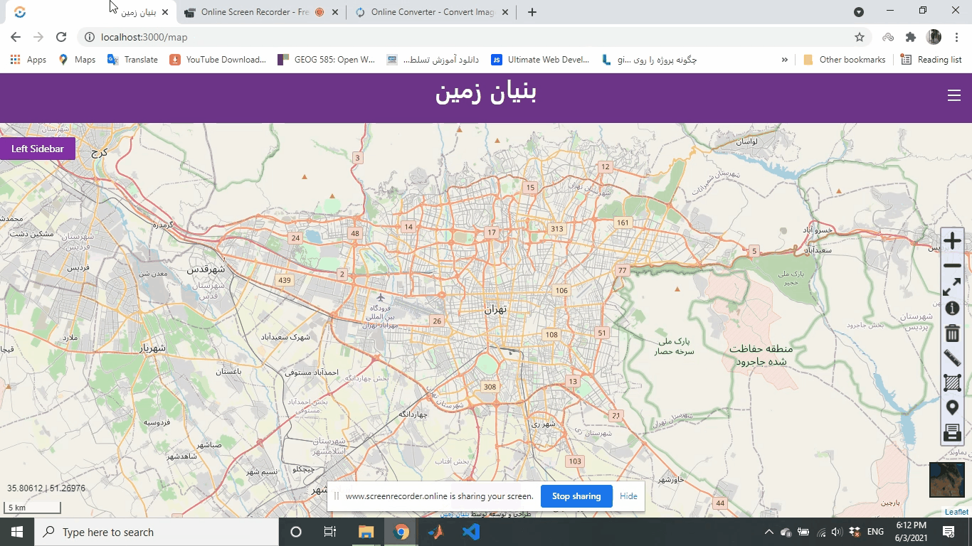 Map Sidebar GitHub - hrezvan/bzp-app-webGIS · GitHub