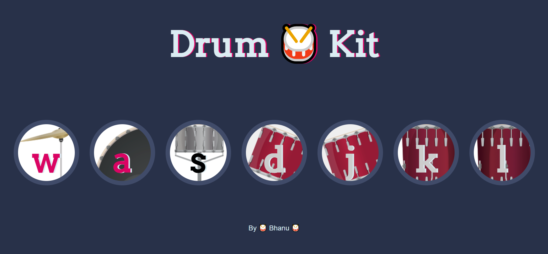 GitHub - bhanureddy2105/Drum-Kit