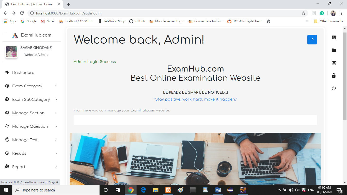 ExamHub Admin