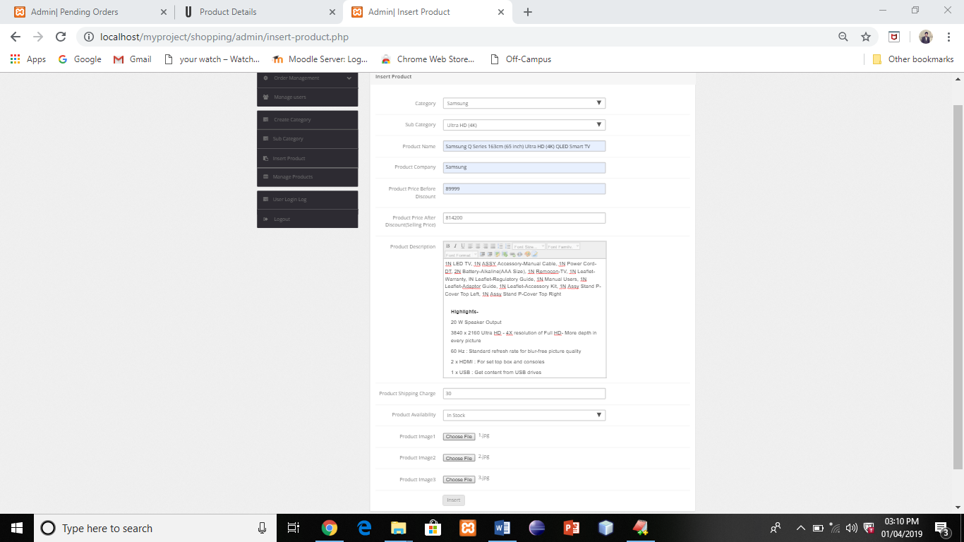 GitHub - sagarghodake/TeleVision: TeleVision an Electronic E-Commerce ...