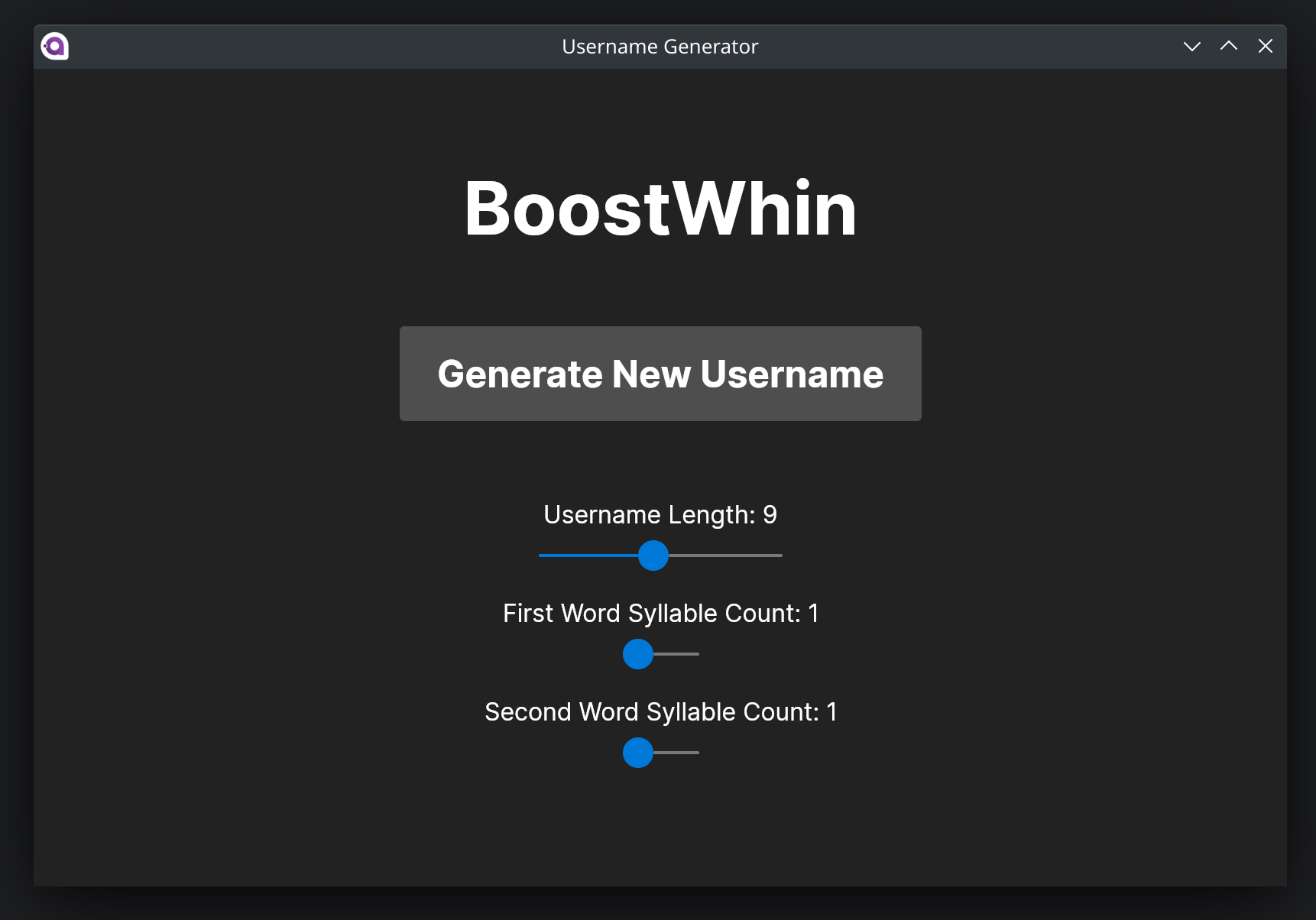 GitHub gridlocdev/UsernameGenerator A set of user interfaces for