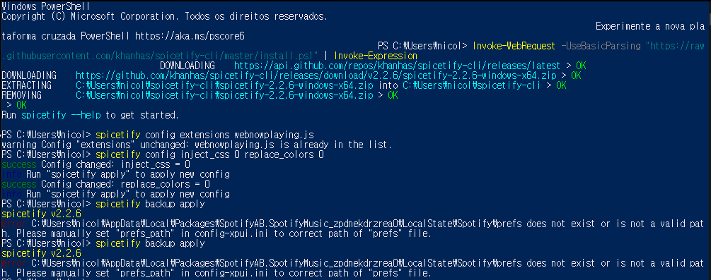Spotify not working · Issue #768 · spicetify/cli · GitHub
