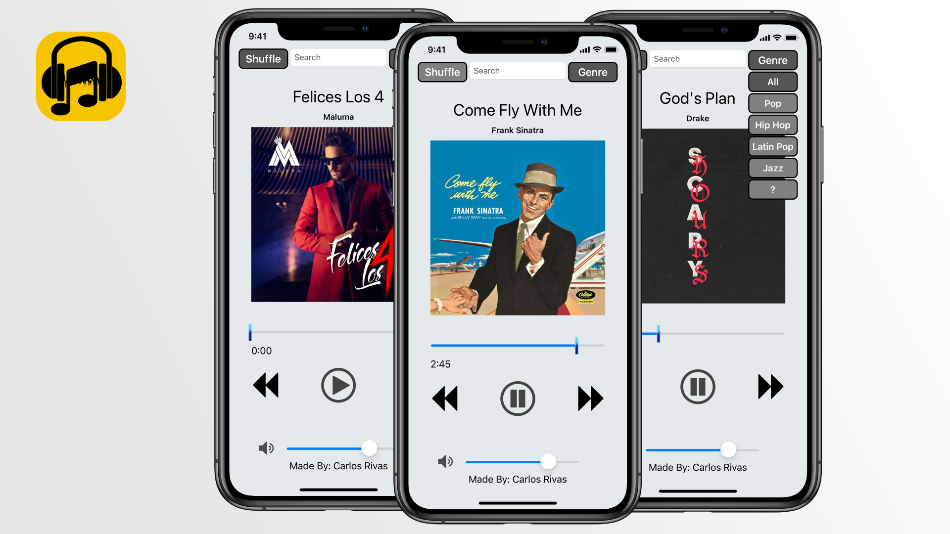 GitHub - RivasCVA/iPlayMusic: An iOS music player. It has the ability ...