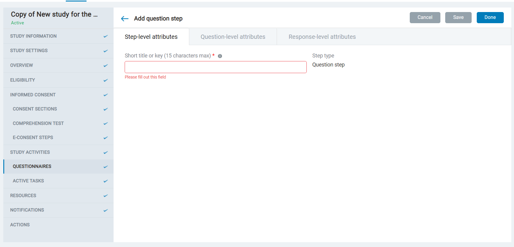 [VAPT] [SB] Question/Form step > Add or Edit question > UI issue