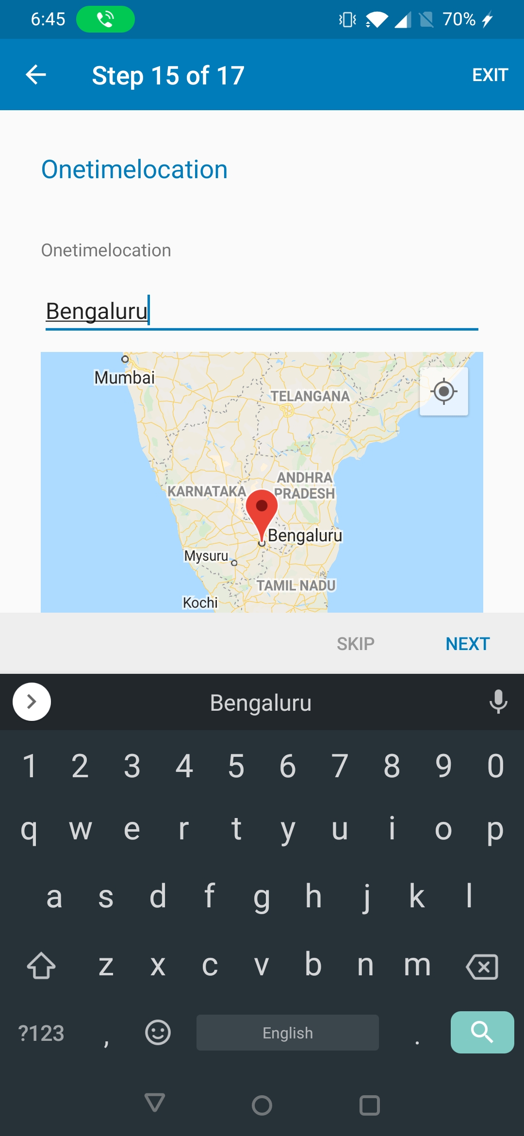 [Android] Keyboard won't dismiss clicking on CTA buttons on below ...