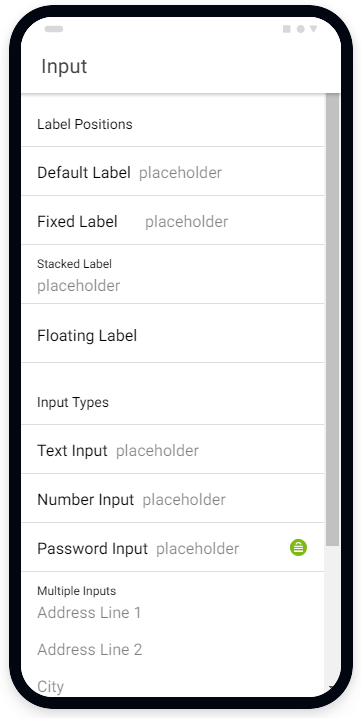 feat: Align inline inputs on the right side. · Issue #22128 · ionic ...