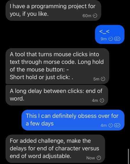 GitHub - weighne/py_morse: Write morse code with mouse clicks