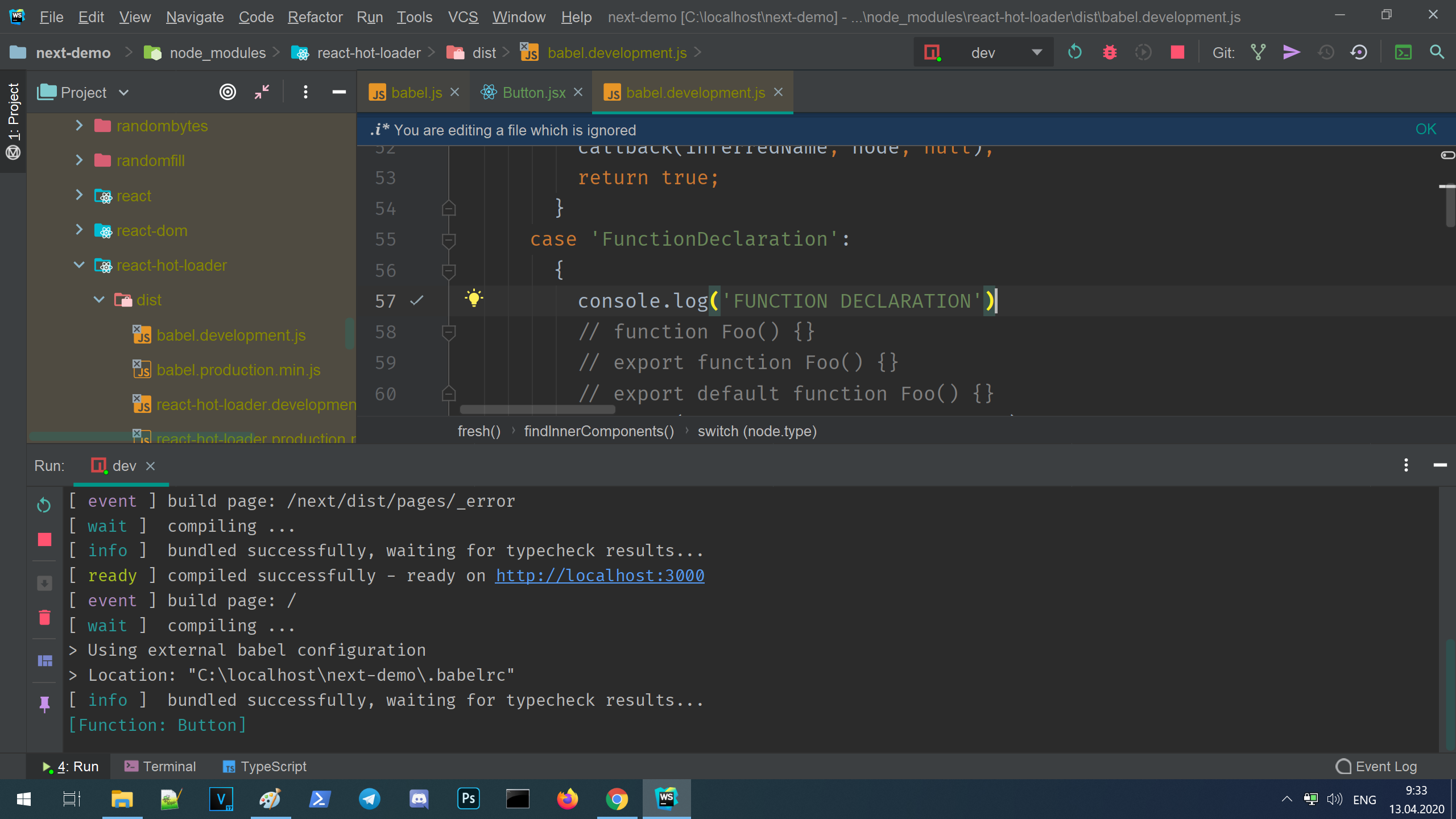 react-hot-loader not working · Issue #11853 · vercel/next.js · GitHub