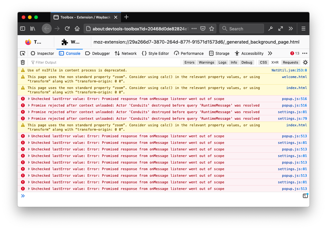 Firefox Compatibility · Issue 740 ·