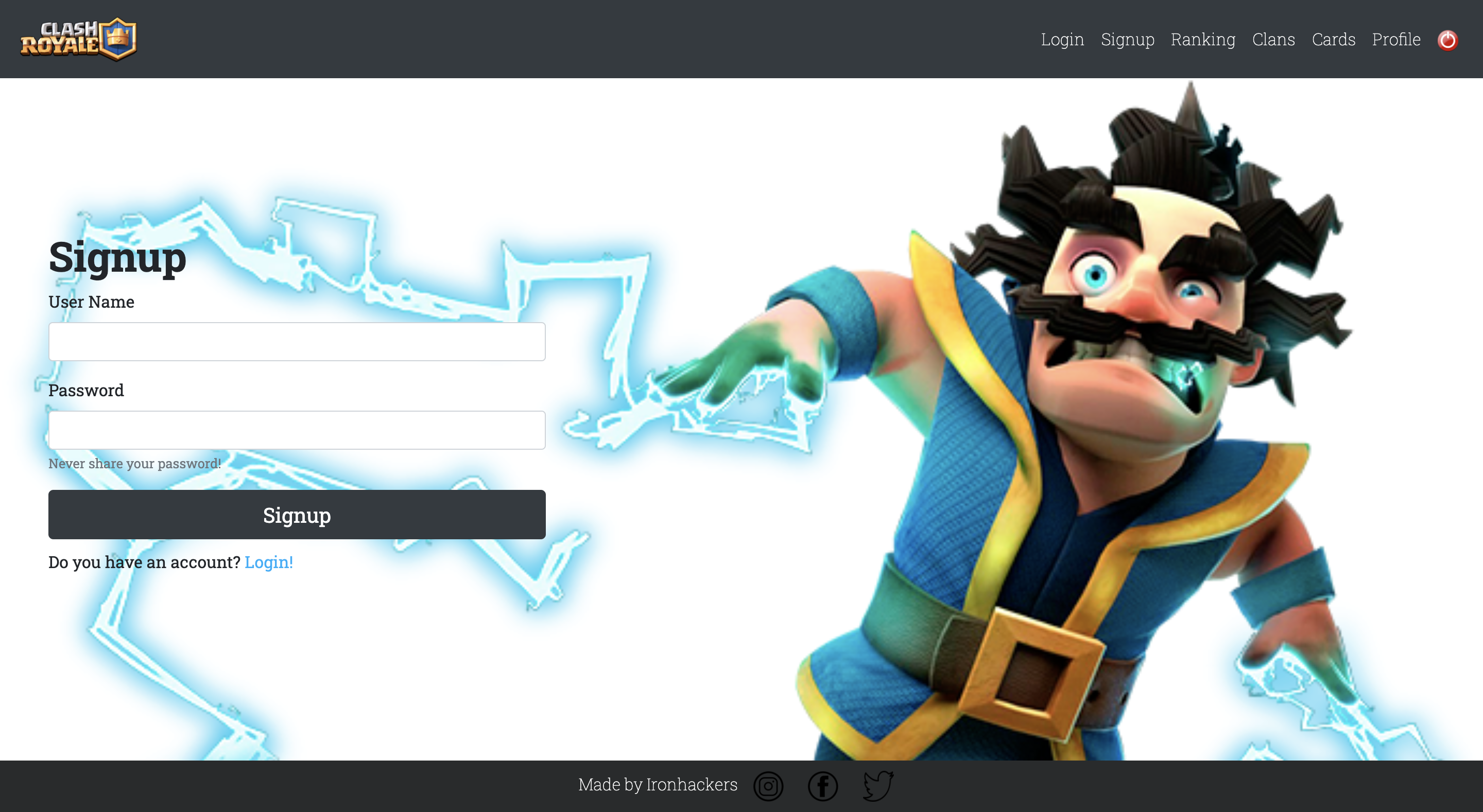 GitHub - scmoreira/Clash-Royale-Project