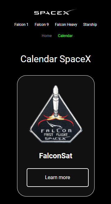 GitHub - maxnitude/space: React App using SpaceX API