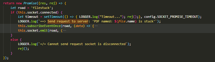 emit msg trigger the socket disconnection and lost the msg · Issue ...