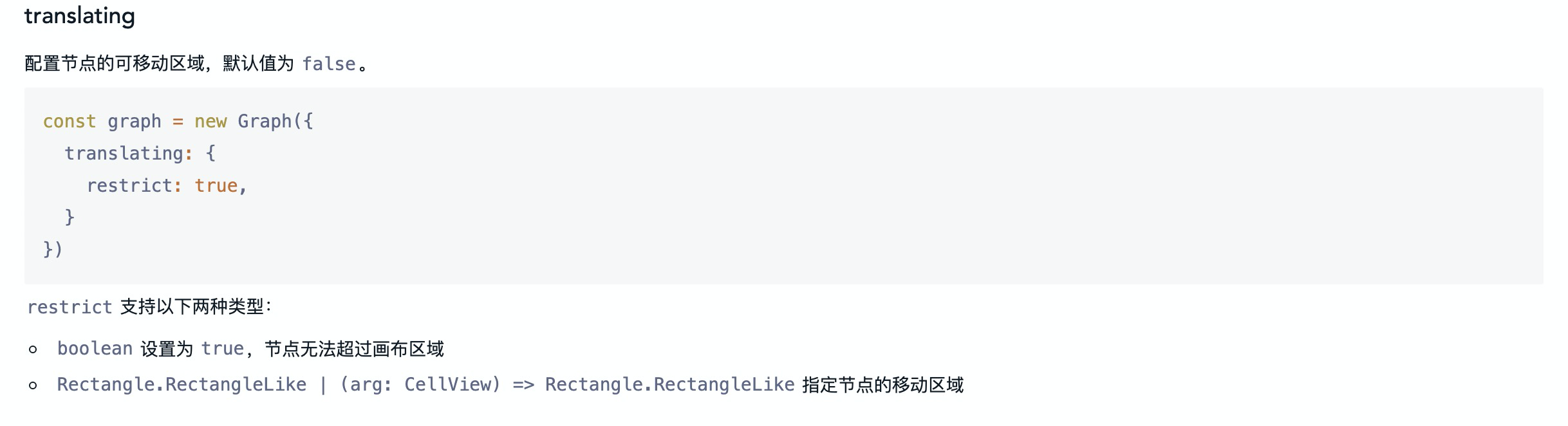 增加节点在画布拖动时，限制拖出画布 · Issue #632 · antvis/X6 · GitHub