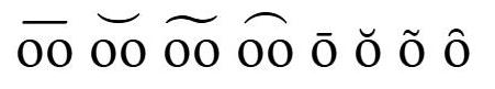 diacritics
