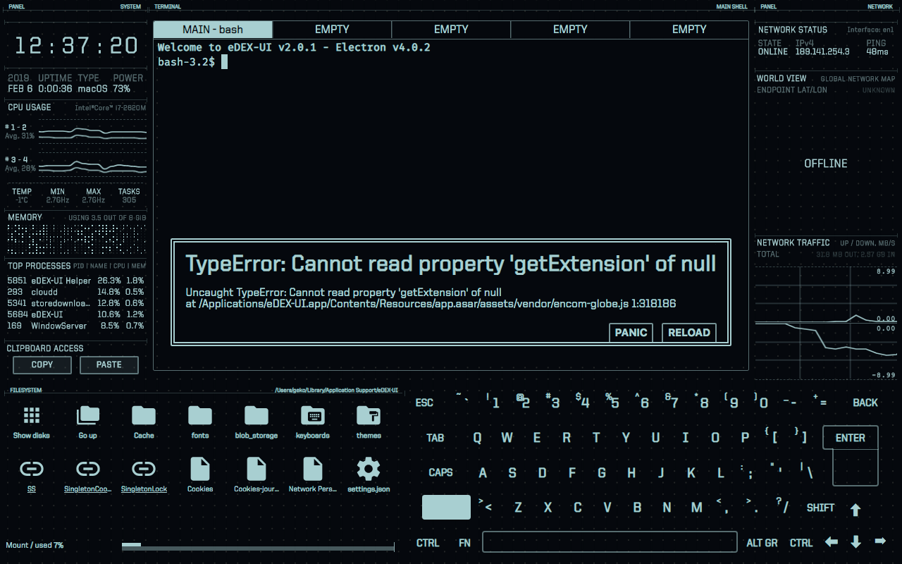 ENCOME Globe not loading on precompiled darwin binary v2.0.1 · Issue ...