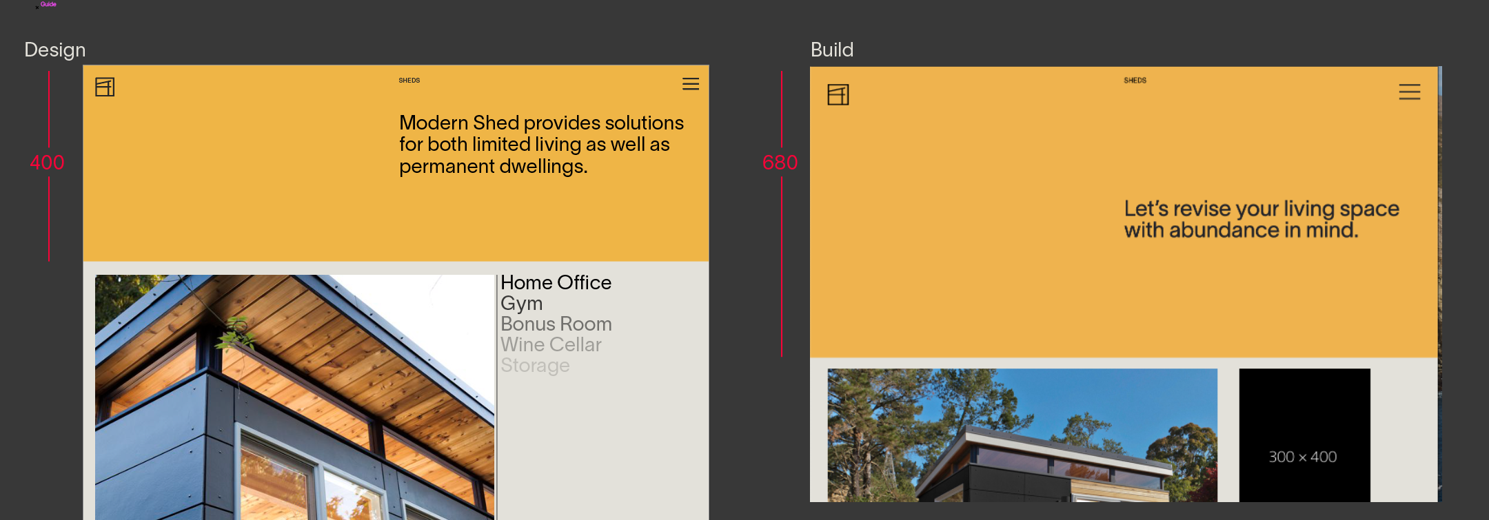Header Height - Needs reduced · Issue #75 · designbyparker/ModernShed ...
