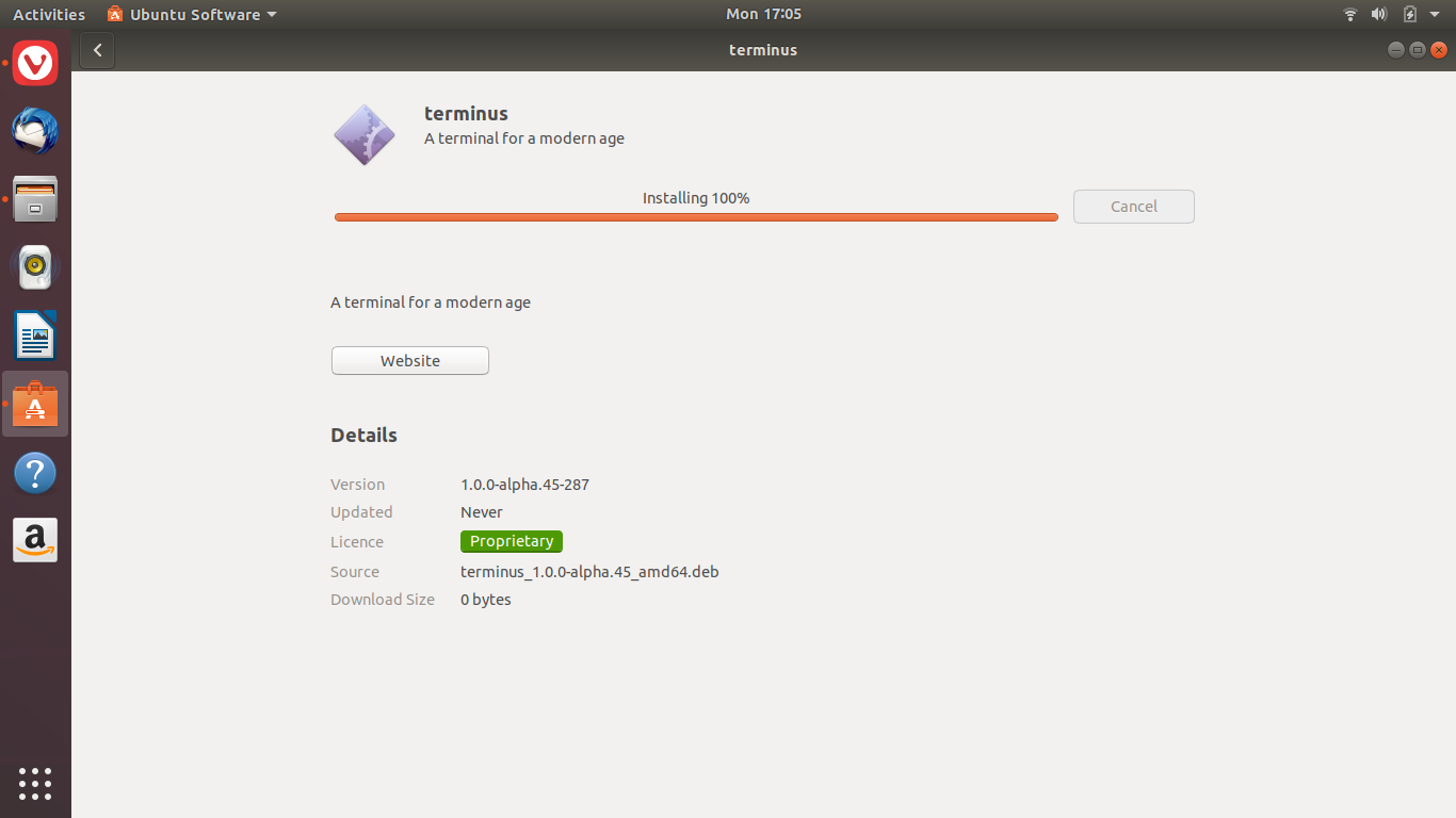 Can't Install Ubuntu 18.04 · Issue #339 · Eugeny/tabby · GitHub